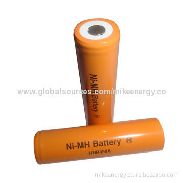 NiMH Battery Cell with 4,500Ah Capacity and 1.2V Nominal Voltage